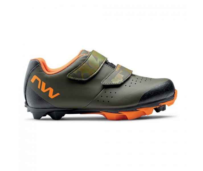 Zapatillas Northwave Origin Junior Forest-Naranja Mtb