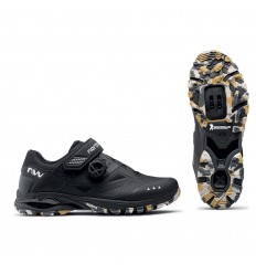 Zapatillas Northwave Spider Plus 3 Negro-Camo Mtb