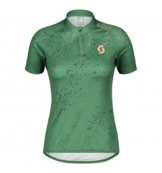 Maillot Scott Ws Endurance 30 Verde/Rosa