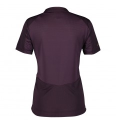 Maillot Scott Ws Trail Flow Zip Violeta/Verde