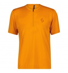 Maillot Scott MS Trail Flow Zip Naranja