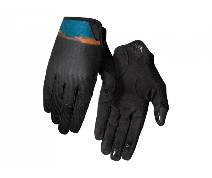 Guantes Largos Giro DND Negro/Azul