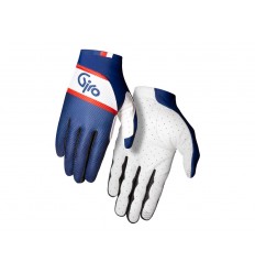 Guantes Largos Giro Trixter Azul Marino/Blanco