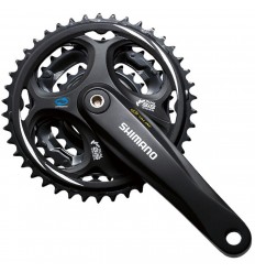 Biela Shimano Altus 170 mm Fc-M311 48/38/28D 8 v. Negro