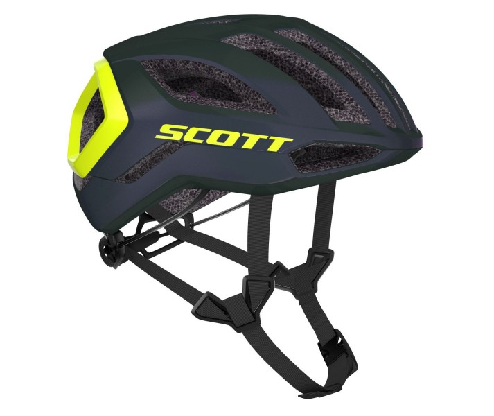 Casco Scott Centric Plus (CE) Verde/Amarillo