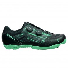 Zapatillas Scott MTB RC SL Supersonic Edition Negro/Verde Eléctrico