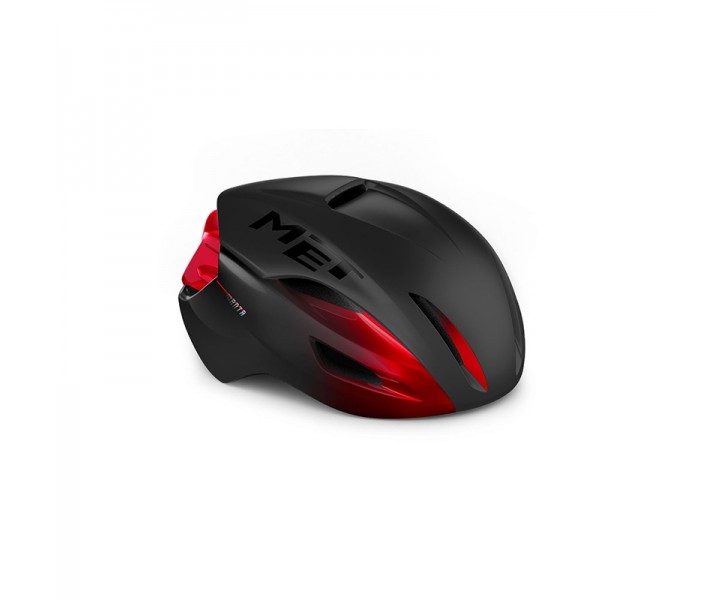 Casco Met Manta Mips Negro/Rojo