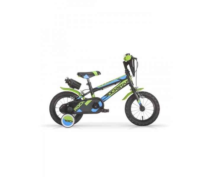 Bicicleta Infantil MBM New Rockstar 20' Negro-Verde