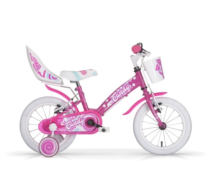 Bicicleta Infantil MBM Candy 14' Rosa