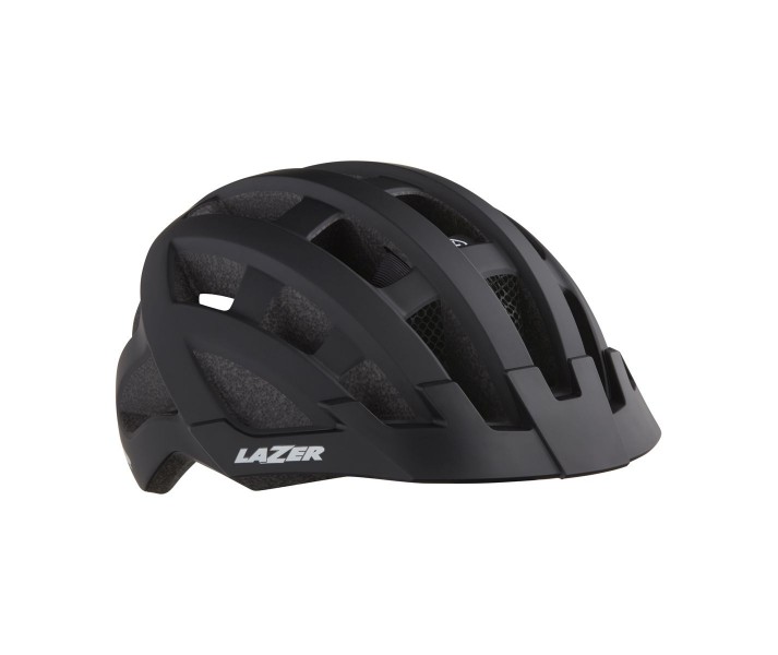 Casco Lazer Compact DLX Negro Mate + Net + Led