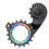 Patilla Cambio Absolute Black Shimano Dura Ace Y Ultegra 9100/8000 Rainbow