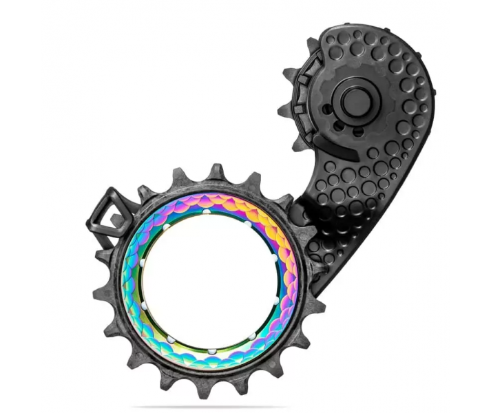 Patilla Cambio Absolute Black Shimano Dura Ace Y Ultegra 9100/8000 Rainbow