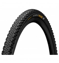 Cubierta Continental Terra Hardpack 27.5X2.00 Shieldwall Puregrip Compound Plegable Negro 50-584