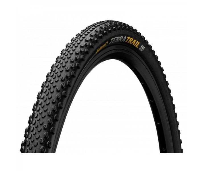 Cubierta Continental Terra Hardpack 27.5X2.00 Shieldwall Puregrip Compound Plegable Negro 50-584