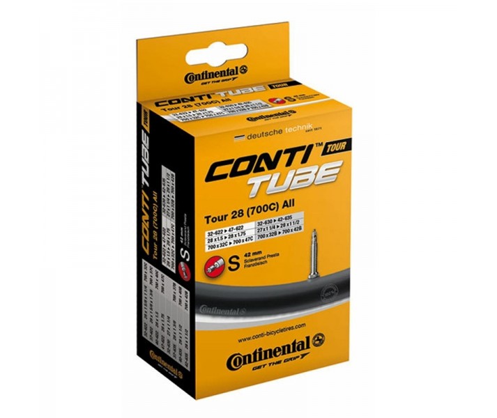 Camara Continental Compact Wide 16X1.75-2.125 Valvula Standard 34 Mm (50-305/57-305)