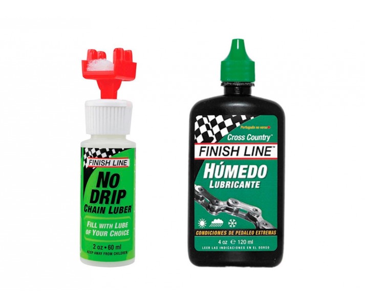 Lubricante Combo No Drip + Cross Country Finish Line 120 ml |126.00363|