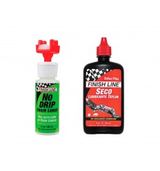 Lubricante Combo No Drip + Lubricante Seco Finish Line 120 ml |126.00362|