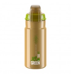 Bidón Elite Jet Green Plus Brown 550Ml Verde/Marrón/Blanco