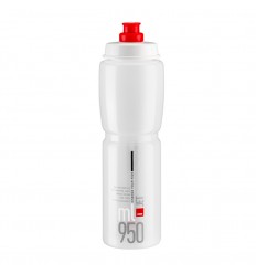 Bidón Elite Jet Plus 950Ml Blanco Logo Rojo