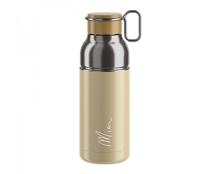 Bidón Elite Mia 650Ml Beige/Plata