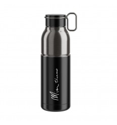 Bidón Termo Elite Mia 550Ml Negro/Plata