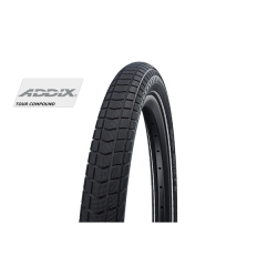 Cubierta Schwalbe Super Moto-X Hs439 27.5X2.80'70-584 Negro-Sskin Rg Dual 70-584