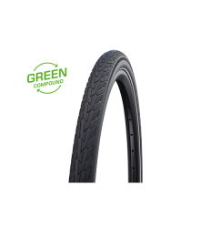 Cubierta Schwalbe Road Cruiser 16X1.75 K-Guard Green Compound Hs484 Twinskin Rig. Neg Reflect 47-305