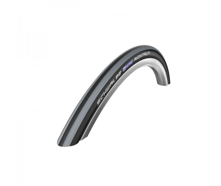 Cubierta Schwalbe Rightrun 26X7/8 Hs387 K-Guard Liteskin Nmc Rigida Negro/Linea Gris 23-559