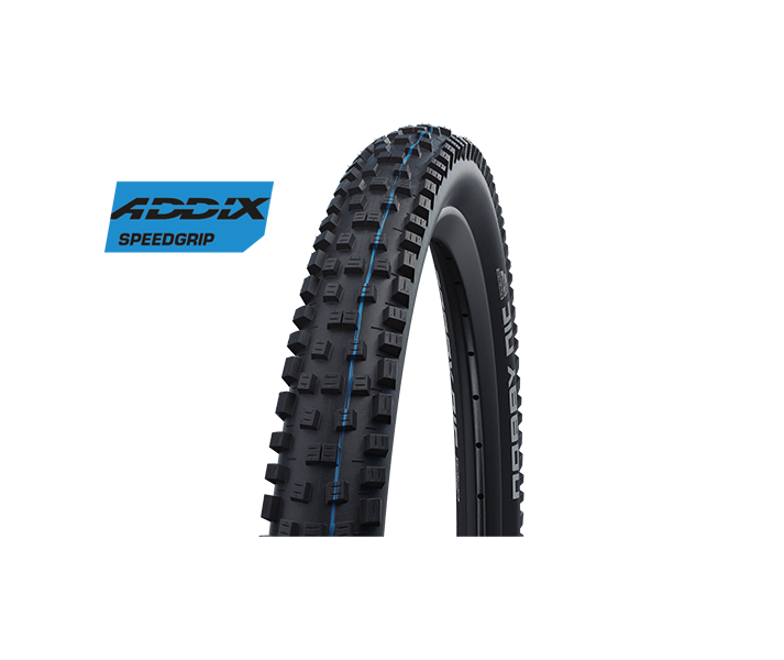 Cubierta Schwalbe Nobby Nic 26X2.25 Hs602 Evo Super Ground Tubeless Addix Speedgrip Pleg. Neg 57-559