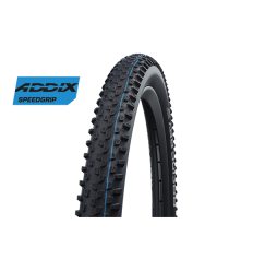 Cubierta Schwalbe Racing Ray 26X2.25 Hs489 Evo Super Ground Tubel. Addix Speedgrip Pleg. Neg 57-559