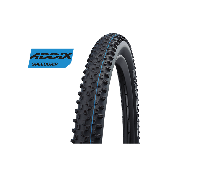 Cubierta Schwalbe Racing Ray 26X2.25 Hs489 Evo Super Ground Tubel. Addix Speedgrip Pleg. Neg 57-559