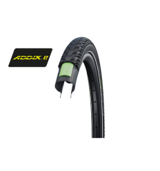 Cubierta Schwalbe Energizer Plus Tour 28X2.00 Hs485 Greenguard Perf. Twinskin Rigida Neg Refl.50-622