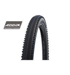 Cubierta Schwalbe Hurricane 29X2.25 Hs499 Performance Line Negro 57-622