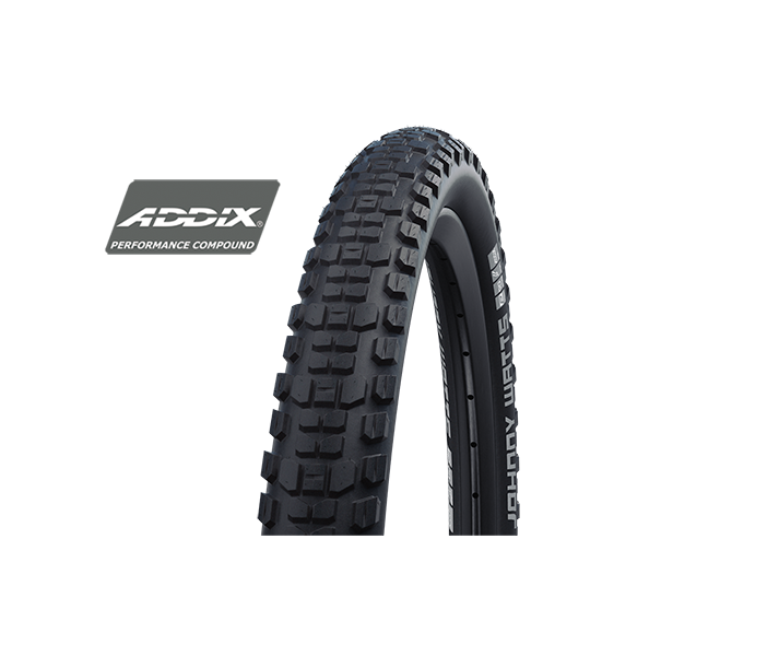 Cubierta Schwalbe Johnny Watts 27.5X2.60 Hs604 Perf Snakeskin Raceguard Addix Plegable Negro 65-584