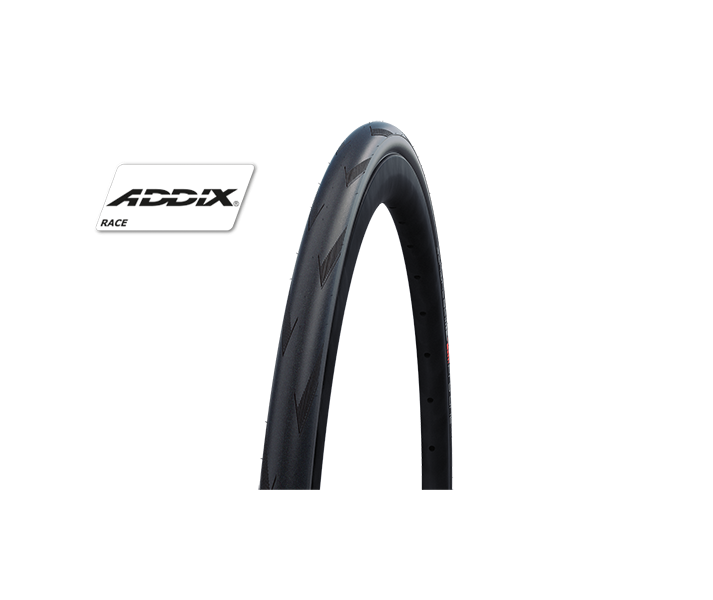 Cubierta Schwalbe Pro One 700X32C Hs493 Evo V-Guard Addix Race Tubeless Plegable Negro 32-622