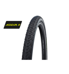 Cubierta Schwalbe Marathon E-Plus 28X1.40 Hs498 Perf Twinskin Smart Dualg. Addix Rig. Neg.Ref.37-622