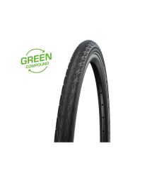 Cubierta Schwalbe Delta Cruiser Plus 28X1.25 700X32C Hs431 Act P-Guard Twinskin Rig. Neg Refl 32-622