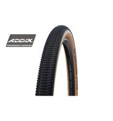 Cubierta Schwalbe Billy Bonkers 20X2.00 Hs600 Performance Line Addix Plegable Negro/Marron 50-406