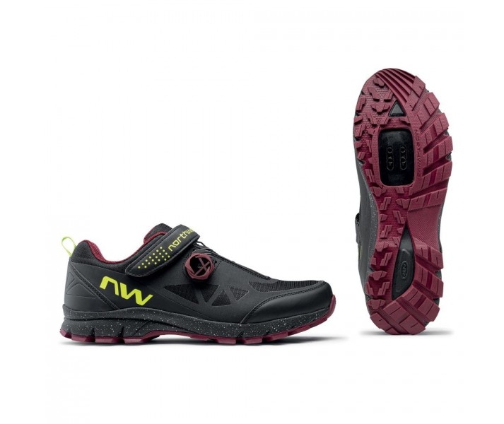 Zapatillas Northwave CORSAIR Negro-Plum