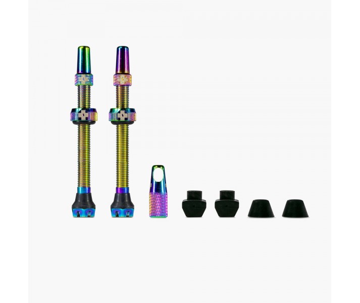 Juego Valvulas Muc-Off V2 Tubeless 44 Mm Arcoiris