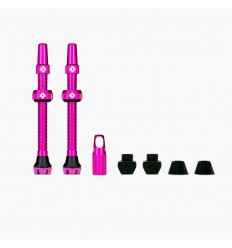 Juego Valvulas Muc-Off V2 Tubeless 44 Mm Rosa