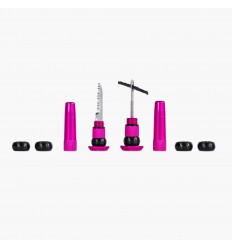 Kit Mechas Muc-Of Reparacion Tubeless Para Manillar Rosa