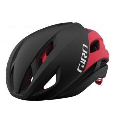 Casco de carretera Giro Eclipse Spherical Negro Mate / Rojo