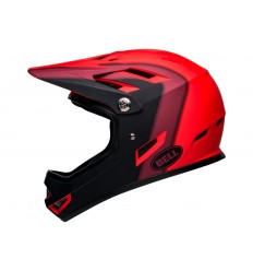 Casco Bell Sanction Rojo/Negro Mate