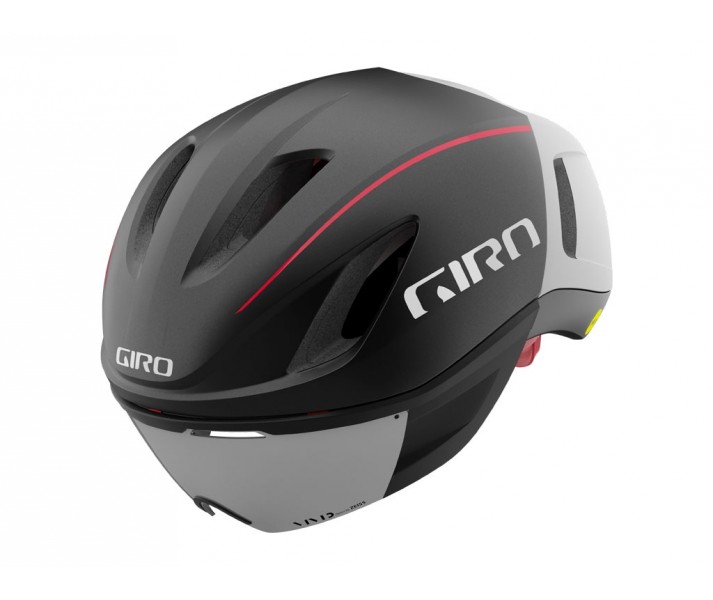 Casco Giro VANQUISH MIPS Negro Mate/Blanco/Rojo Brillo