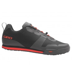 Zapatillas Giro TRACKER FASTLACE Negro/rojo