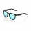 Gafas 100% Hudson Negro Mate - HIPER Azul Multicapa Espejo