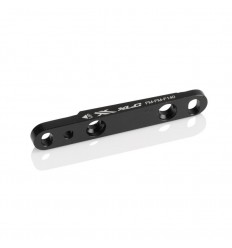 Adaptador Flat Mount XLC Para Freno Flat Mount Delantero 140/160Mm Negro/Plata