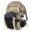 Mochila E-Bike XLC 28L Con Ranura Para Bateria Beige