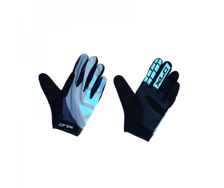 Guantes Largos Enduro XLC Gris/Turque T.Xxl